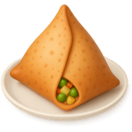 ¿Qué masa frita india tiene papa?