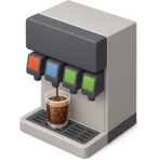 ¿De qué máquina sirves refrescos en restaurantes?