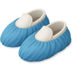 ¿Qué cubre tus zapatos para mantener áreas estériles?