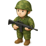 En español, ¿qué es un "soldier"?