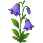 ¿Qué flor tiene forma de campana?