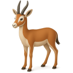 ¿Qué animal africano salta alto?