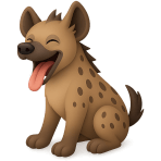 ¿Qué animal africano ríe?