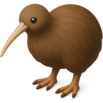 ¿Qué ave pequeña no vuela y es de Nueva Zelanda?