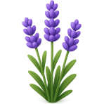 ¿Qué planta morada huele muy bien?