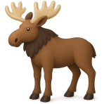 ¿Qué animal tiene astas grandes?