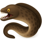 ¿Qué anguila vive en arrecifes?