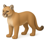 ¿Qué gran felino vive en montañas?