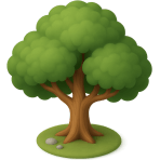 ¿Qué árbol fuerte produce bellotas?