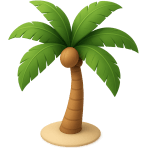 ¿Qué árbol tropical tiene cocos?