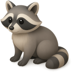 ¿Qué animal tiene máscara en la cara?