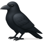 ¿Qué ave negra es inteligente?