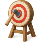 ¿Qué deporte lanzas hachas a un objetivo?