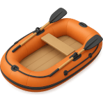 ¿Qué tipo de embarcación se puede inflar con aire?