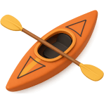 ¿Qué embarcación pequeña usas sentado?