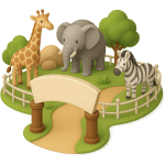 ¿Dónde vas para ver animales exóticos?