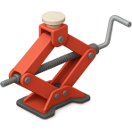 ¿Qué parte del coche ayuda a levantar el vehículo?