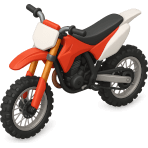 ¿Qué motocicleta se usa para terrenos difíciles?