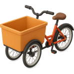 ¿Qué bicicleta tiene caja grande para carga?