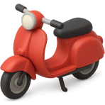 ¿Qué motocicleta pequeña tiene pedales?