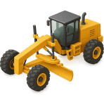 ¿Qué máquina nivela las carreteras?