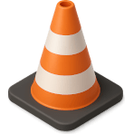 ¿Qué cono naranja marca áreas peligrosas?